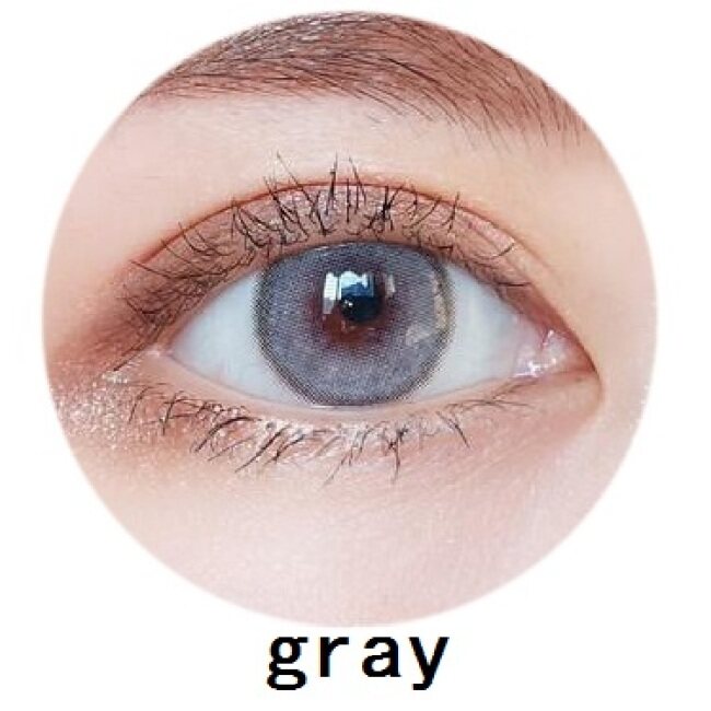 New arrival 2 tone mirage gray  contact lens soft color contact lenses 14mm
